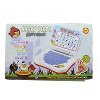 SFR Mini Angry Birds Laptop with Sounds for Kids Learning with Fun, English Learner Game ( MULTI COLOUR )-thumb1