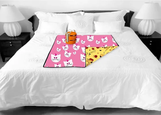 Comfortable PVC Reversible Water Resistant Bed Food Server For Babies 36 x 36 Inches