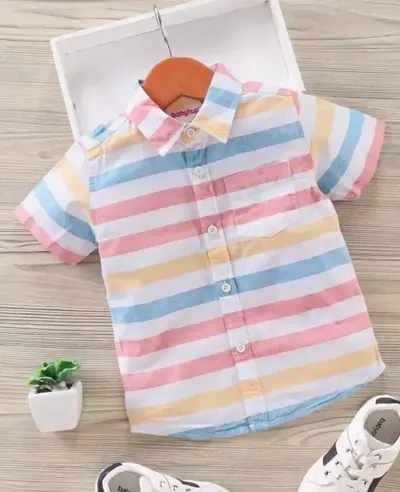 Stylish Cotton Blend Shirts for Boys