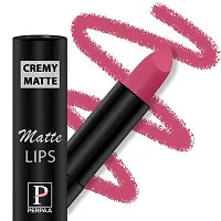 PERPAA Cremy Matte lipstick combo of 8 Shades,(3.5gm Each)Pink Fusion,Caramel,Coco Brown,Pink Berry,Rust Orange,Tan Red,Ruby Magenta,Red Rush-thumb1