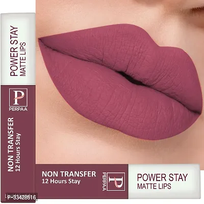 Long Lasting Waterproof Power Stay Liquid Matte Lipstick