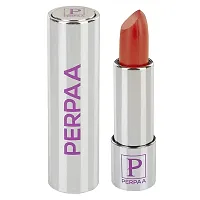 Perpaa Push Button Matte Me Waterproof Lipstick - Long Lasting (Upto 5 Hrs Stay) (3.5 GM) (Matte Orange)-thumb1