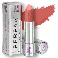 PERPAA&#174; Push, Pop & Play Matte Lipstick, Long Lasting, Moisturizing Lip Color Enrich with Vitamin E - Non-Drying, Creamy Matte Bullet Lipstick (Matte Nude)-thumb1