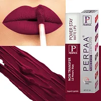 Long Lasting Waterproof Power Stay Liquid Matte Lipstick- Pack Of  2-thumb1