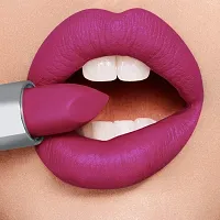 Perpaa Push Button Matte Me Waterproof Lipstick - Long Lasting (Upto 5 Hrs Stay) (3.5 GM) (Matte Pink)-thumb2