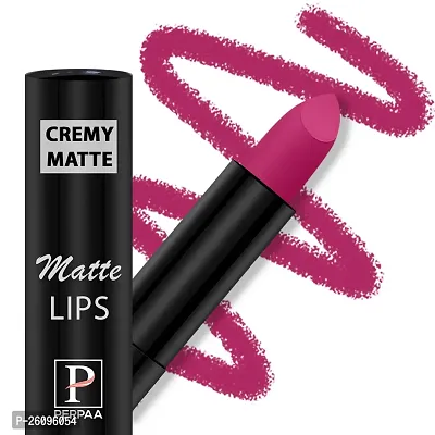 PERPAA Cremy Matte lipstick combo of 8 Shades,(3.5gm Each)Pink Berry,Rust Orange,Tan Red,Ruby Magenta,Crimson Red,Candy Pink,Strawberry Pink,Velvet Orange-thumb2