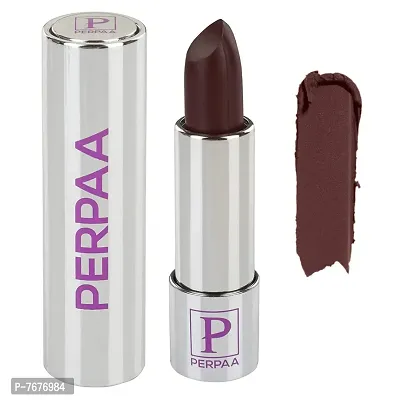 Perpaa Push Button Matte Me Waterproof Lipstick - Long Lasting (Upto 5 Hrs Stay) (3.5 GM) (Matte Maroon)