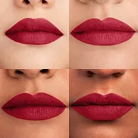 Perpaa Push Button Matte Me Waterproof Lipstick - Long Lasting (Upto 5 Hrs Stay) (3.5 GM) (Matte Red)-thumb3