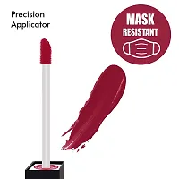 Perpaa One Stroke Matte Liquid Lipstick (5 ml) (Reddish Pink)-thumb1