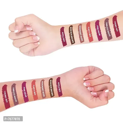 PERPAA&#174; Power Stay Liquid Matte Lipstick - Waterproof (Upto12 Hrs Stay) (Timeless Mauve)-thumb4