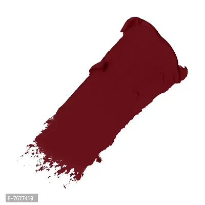 PERPAA&#174; Xpression Weightless Matte Waterproof Lipstick Enriched with Vitamin E One Stroke Application (5-8 Hrs Stay) (Bold Maroon)-thumb5