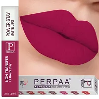 Long Lasting Waterproof Power Stay Liquid Matte Lipstick- Pack Of  4-thumb3