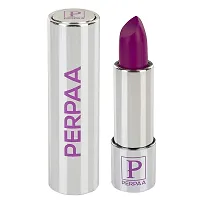 Perpaa Velvet Matte Push Button Long Lasting Highly Pigmented Lipstick, Magenta-thumb1