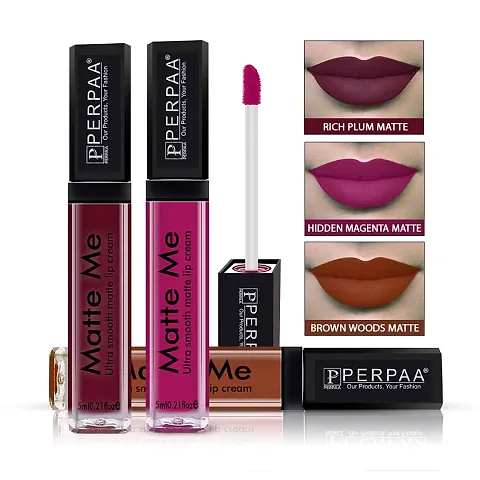 PERPAA® One Stroke Matte Liquid Lipstick (5 ml)