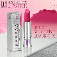 PERPAA&#174; Push, Pop & Play Matte Lipstick, Long Lasting, Moisturizing Lip Color Enrich with Vitamin E - Non-Drying, Creamy Matte Bullet Lipstick (Matte Pink)-thumb2