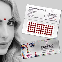 Light Maroon Velvet Kumkum Bindi Box with 15 Flaps - Size 05, Dia-6mm-thumb1