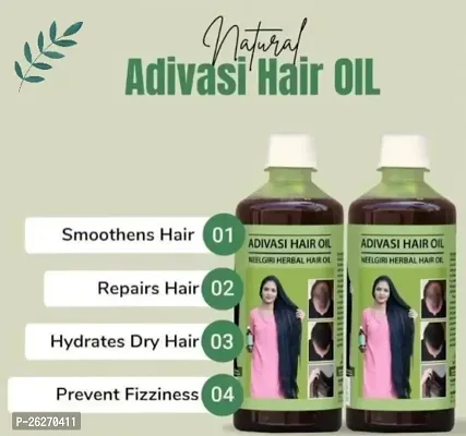 Adivasi Neelambari Medicine All Type of Hair Problem Herbal Growth Hair Oil 200 ML Pack of 2
