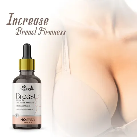 Laugha Pure Breast Growth Massage Oil 100% Natural Body Massage Oil