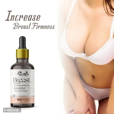 Laugha  Pure Breast Growth Massage Oil 100% Natural Body Massage Oil for women Increase Breast A Perfect Shape With Fast - 36 30 ml