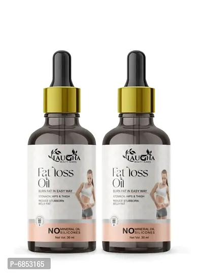 Laugha Organic Faster Fat loss Fat Burner Go Slimming weight Loss Fitness Oil (Pack Of 2)-thumb0