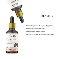 Laugha Chocolate Pink Lip Serum Oil For Chocolate  Flavour , Lip Shine, Glossy, Soft With Moisturizer For Men  Women 30 ml-thumb1