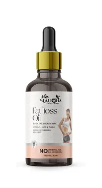 Laugha Fat Burning Oil, Slimming oil, Fat Burner, Anti Cellulite  Skin Toning Slimming Oil For Stomach, Hips  Thigh Fat loss fat go slimming weight loss body fitness oil Fat Burning Oil, 30 ml-thumb2