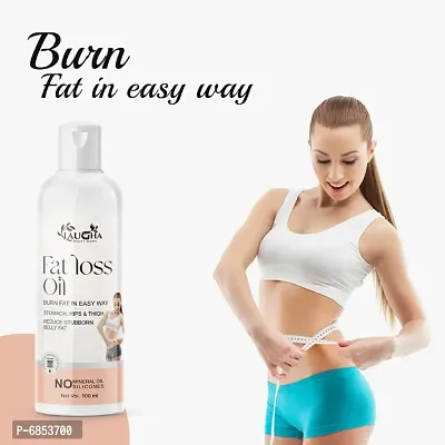 Laugha Organic Faster Fat loss Fat Burner Go slimming weight loss body fitness oil 100 ml