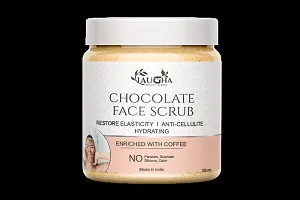 Laugha Chocolate Facial Scrub- With Vitamin E  Sunscreen Effect-Deep Cleansing Scrub  (100 g)-thumb3