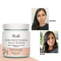 Laugha Skin Whitening Facial Scrub Skin Brightning Deep Cleansing Exfoliating Formula Scrub 100 Gm Skin Care Scrubs Scrubs Exfoliators-thumb1