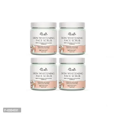 Laugha Skin Whitening Facial Scrub Skin Brightning Deep Cleansing  Exfoliating Formula Scrub 400 gm