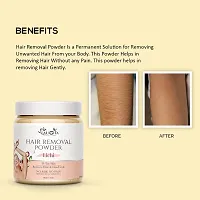 Laugha Hair Removal Powder (Lichi Fragrance ) For Underarms, Hand, Legs  Bikini Line For Easy Hair Removal No Risk No Pain) Men  Women 200 gm-thumb1