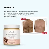 Laugha Hair Removal Powder (Coffee Fragrance ) For Underarms, Hand, Legs  Bikini Line For Easy Hair Removal No Risk No Pain) Men  Women 200 gm-thumb1