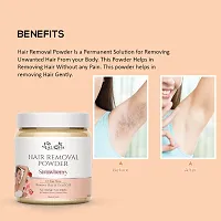 Laugha Hair Removal Powder (Stawberry Fragrance ) For Underarms, Hand, Legs  Bikini Line For Easy Hair Removal No Risk No Pain) Men  Women 200 gm-thumb2