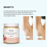 Laugha Hair Removal Powder (Lichi Fragrance ) For Underarms, Hand, Legs  Bikini Line (For Easy Hair Removal No Risk No Pain) Men  Women 400 gm-thumb1