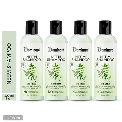 Dominaro Premium Neem Shampoo For Healthy Scalp  Hair Anti Dandruff Shampoo 400 ml