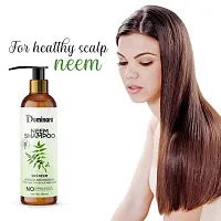 Dominaro Premium Neem Shampoo For Healthy Scalp  Hair Anti Dandruff Shampoo 400 ml-thumb3