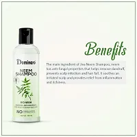 Dominaro Premium Neem Shampoo For Healthy Scalp  Hair Anti Dandruff Shampoo 100 ml-thumb1