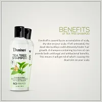 Dominaro Premium Tea Tree Anti-Dandruff Shampoo For Weak Tresses , Strengthining  Nourishing Shampoo 200 ml-thumb3