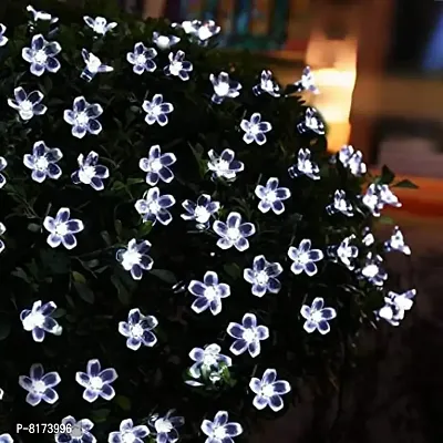 16 LED 4 Meter Blossom Flower Fairy String Lights, Christmas Lights for Diwali Home Decorati-thumb0