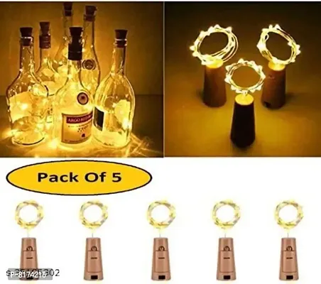 Shop Code 20 Wine Bottle Lights with Cork Copper Wire Lights,2M Battery Operated Fairy Light for Diwali, Christmas, Bride to Be, Birthday Decorati-thumb0