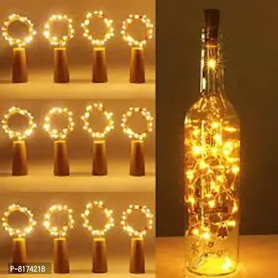 20 Wine Bottle Lights with Cork Copper Wire Lights,2M Battery Operated Fairy Light for Diwali, Christmas, Bride to Be, Birthday Decorati