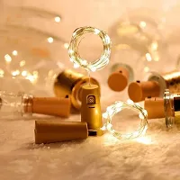 Shop Code 20 Wine Bottle Lights with Cork Copper Wire Lights,2M Battery Operated Fairy Light for Diwali, Christmas, Bride to Be, Birthday Decorati-thumb3