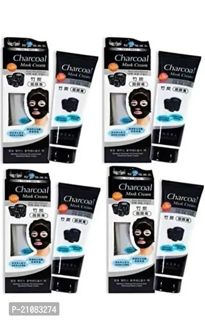 Charcoal Peel Of Face Mask, FACE PacK(480 g) - Pack of 4