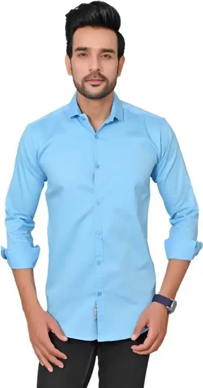 Trendy Stylish Long Sleeves Slim Fit Casual Shirt