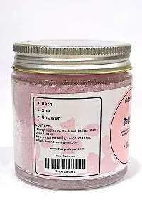 Floryn Decor? Bath Salt for Body  Foot Spa, Calming, Relaxing, Muscle Pain Relief, Aromatherapy with 100% Pure  Natural Sea Salt | Epsom salt for bath | Scent- Rose,100gm-thumb4