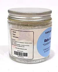 Floryn Decor? Bath Salt for Body  Foot Spa, Calming, Relaxing, Muscle Pain Relief, Aromatherapy with 100% Pure  Natural Sea Salt | Epsom salt for bath | Scent- Rose,100gm-thumb3