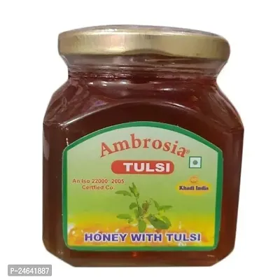 Ambrosia Honey with Tulsi-300 Grams-thumb0