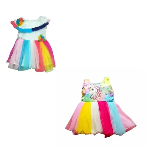 Fancy frock for kidss pack of 2