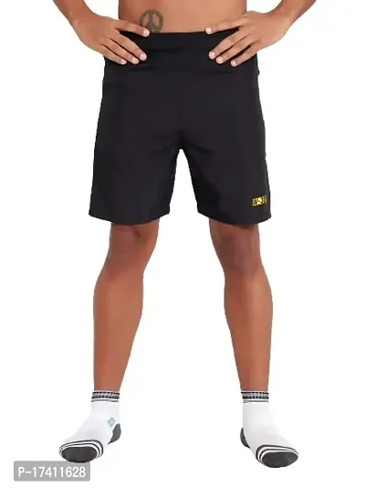 JUKEBOX Speed Core Shorts High Performance Shorts Active Wear for Gym, Workout, Running, Yoga  More Shorts Black