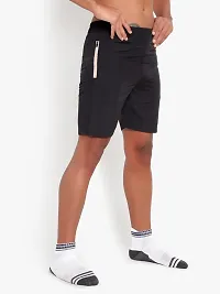 JUKEBOX Speed Core Shorts High Performance Shorts Active Wear for Gym, Workout, Running, Yoga  More Shorts Black-thumb3